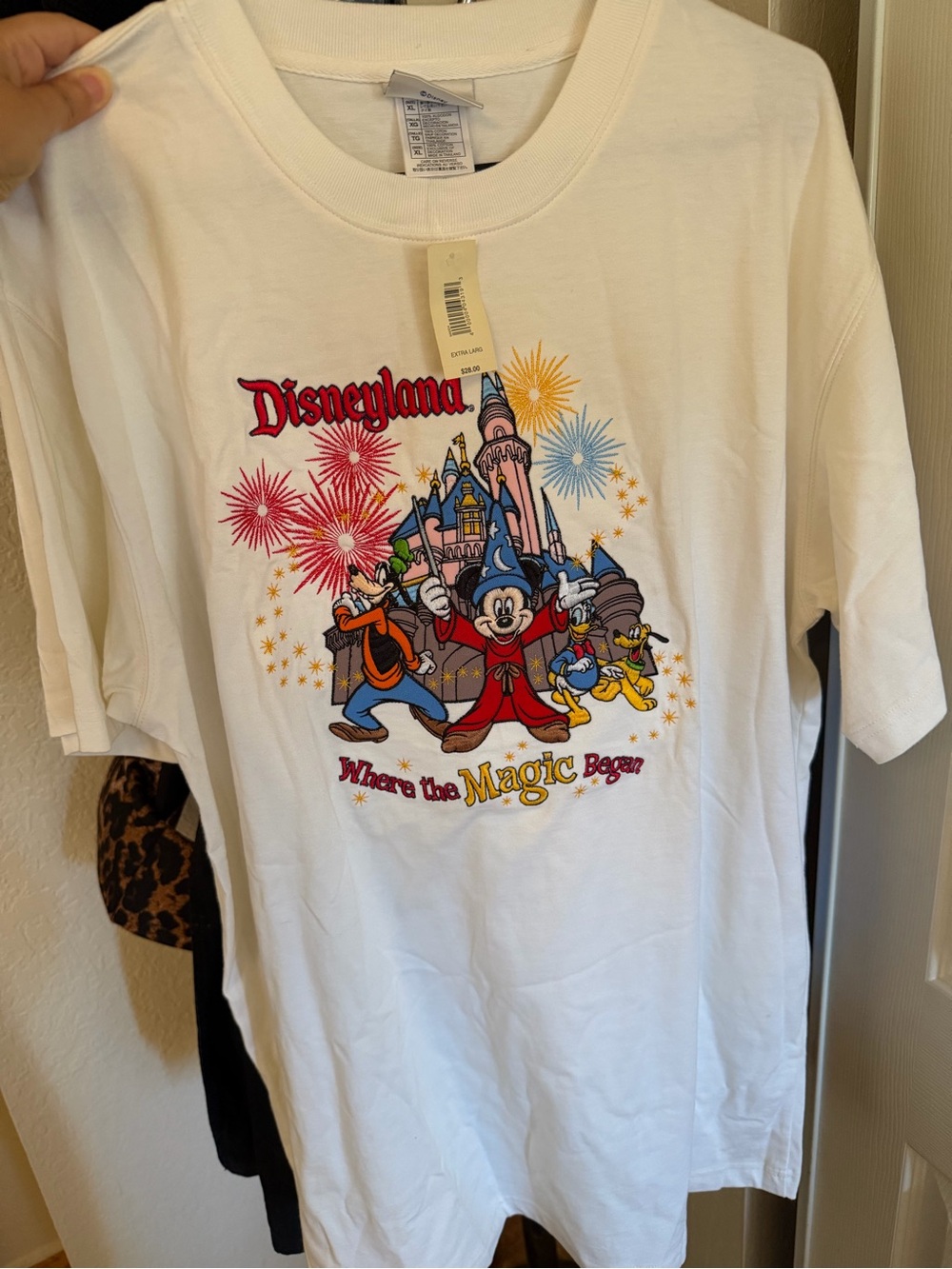 Vintage Disneyland where the magic begins shirt